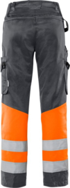 HIGH VIS GREEN BROEK DAMES, GERECYCLED POLYESTER