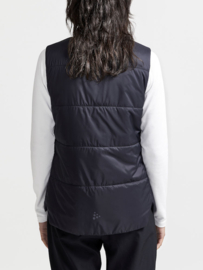 CORE LIGHT PADDED VEST WOMEN, GERECYLED POLYAMIDE