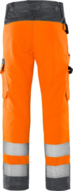 HIGH VIS GREEN BROEK, GERECYCLED POLYESTER