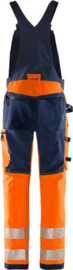 HIGH VIS GREEN AMERIKAANSE OVERALL STRETCH, GERECYCLED POLYESTER