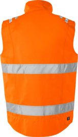 HIGH VIS GREEN VEST, GERECYCLED POLYESTER