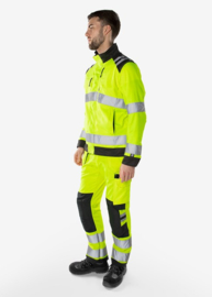 HIGH VIS GREEN JACK, GERECYCLED POLYESTER