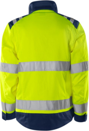 HIGH VIS GREEN JACK, GERECYCLED POLYESTER