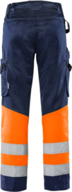 HIGH VIS GREEN BROEK, GERECYCLED POLYESTER