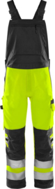 HIGH VIS GREEN AMERIKAANSE OVERALL, GERECYCLED POLYESTER