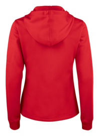 BASIC ACTIVE HOODY FULL ZIP WOMEN, SPUN DYED