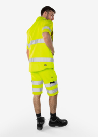 HIGH VIS GREEN VEST, GERECYCLED POLYESTER
