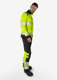 HIGH VIS GREEN BROEK, GERECYCLED POLYESTER