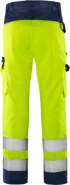 HIGH VIS GREEN BROEK, GERECYCLED POLYESTER