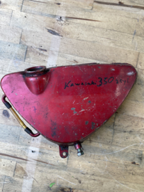 Kawasaki 350cc 2 cil olietank