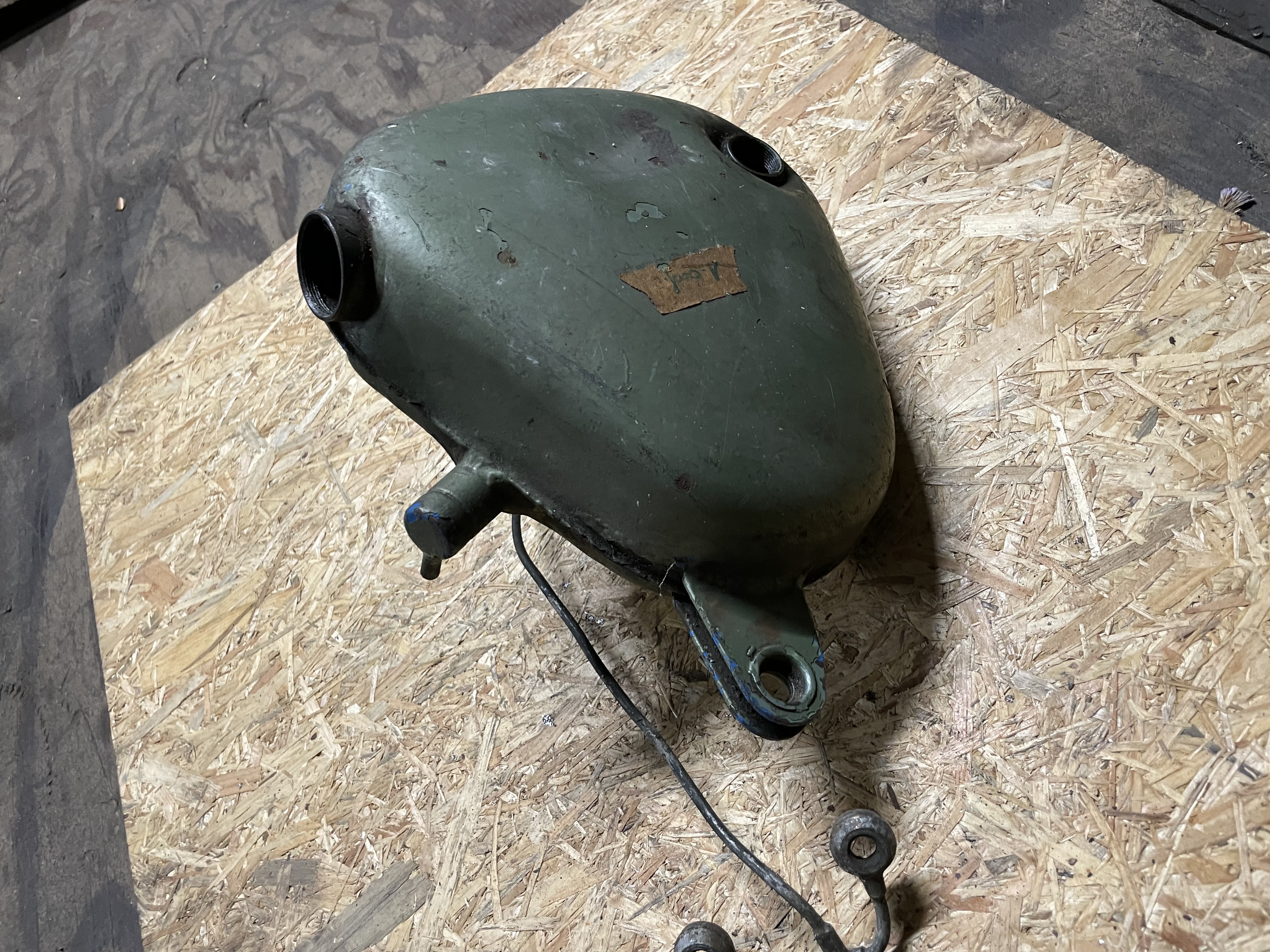 BSA olietank