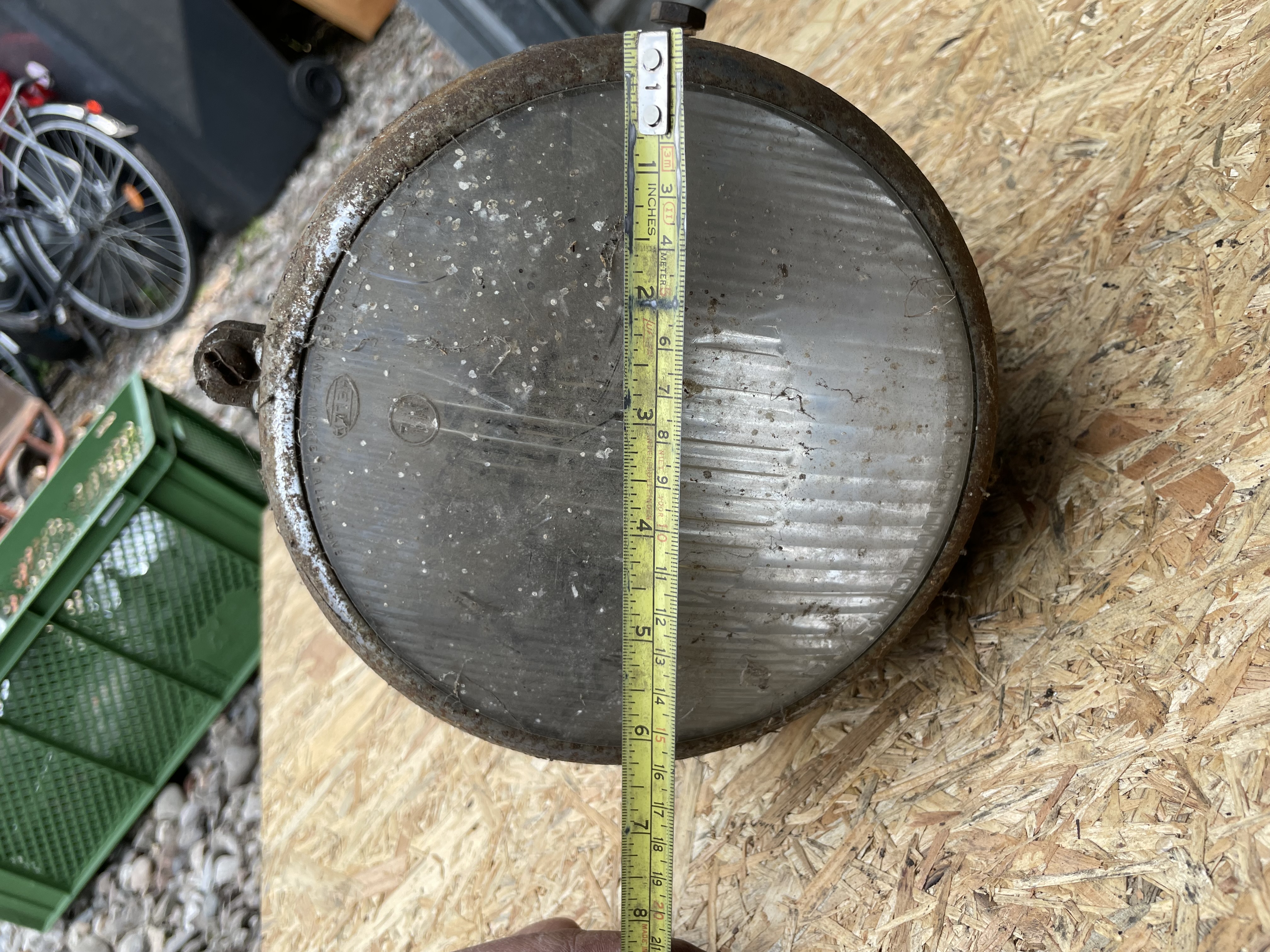 Dkw koplamp met teller