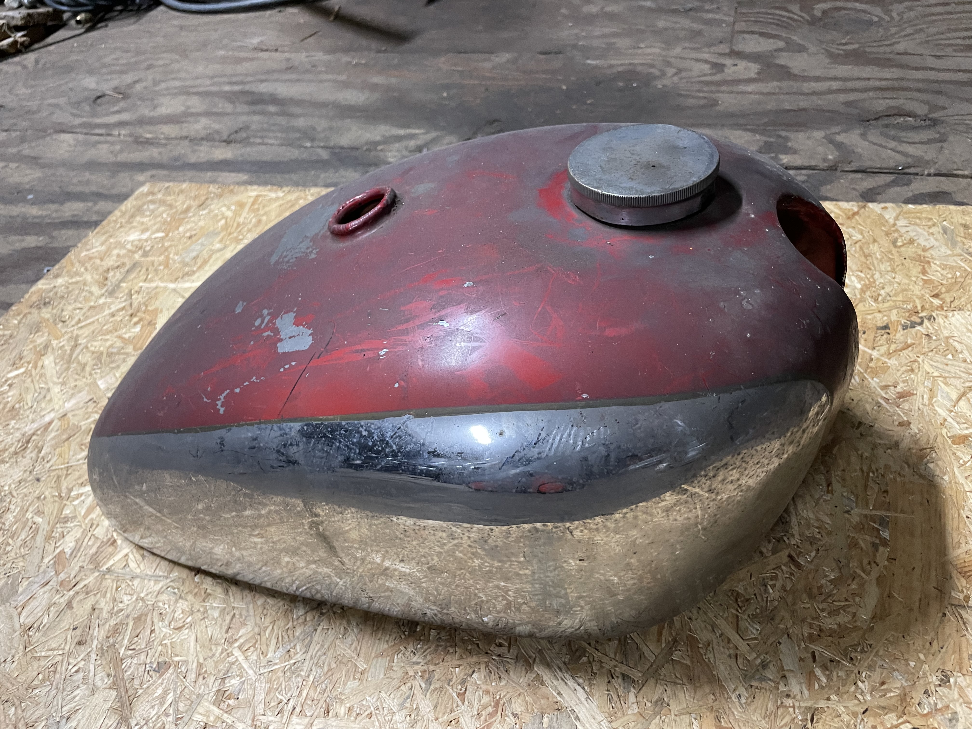BSA benzinetank
