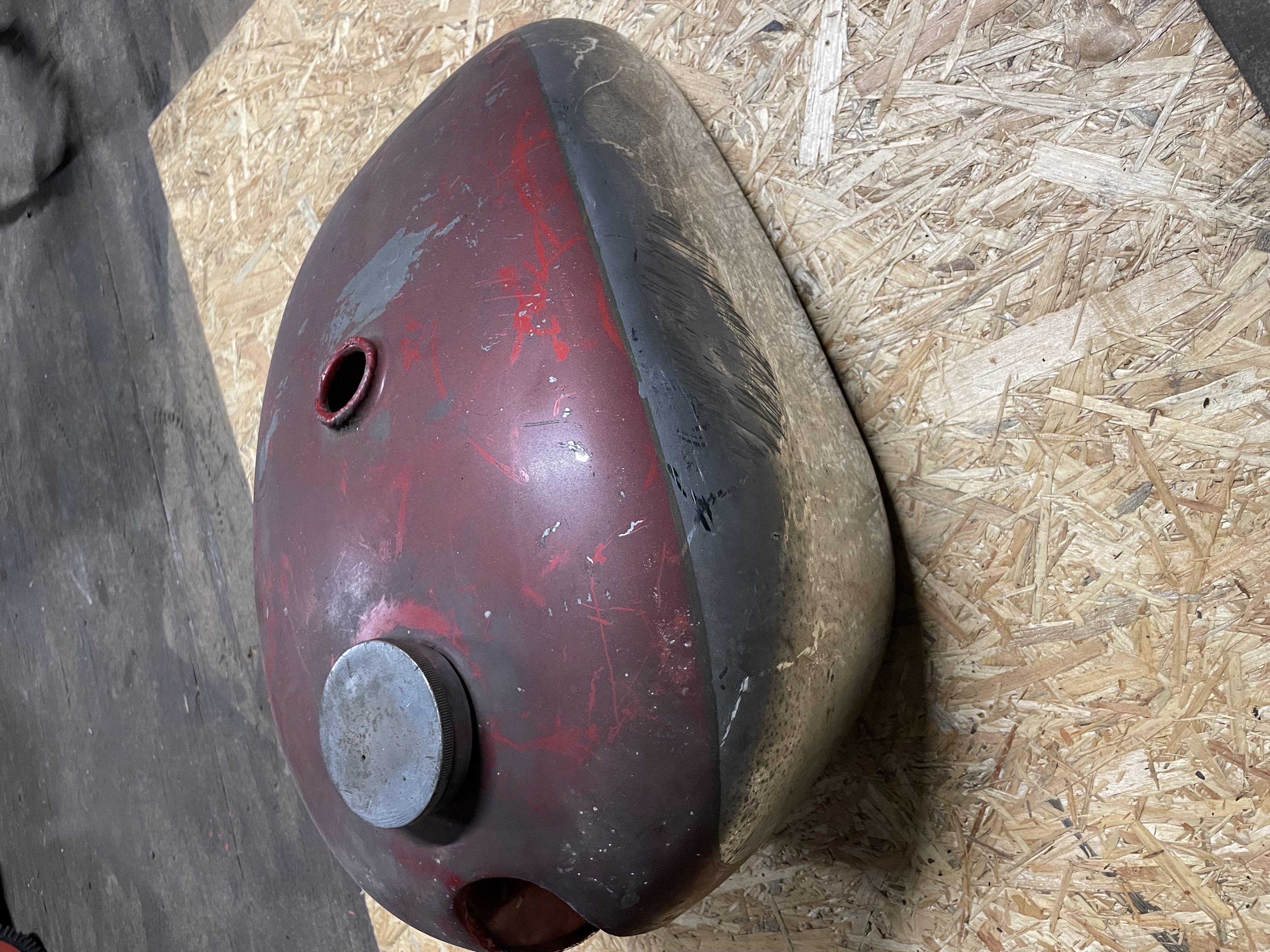 BSA benzinetank