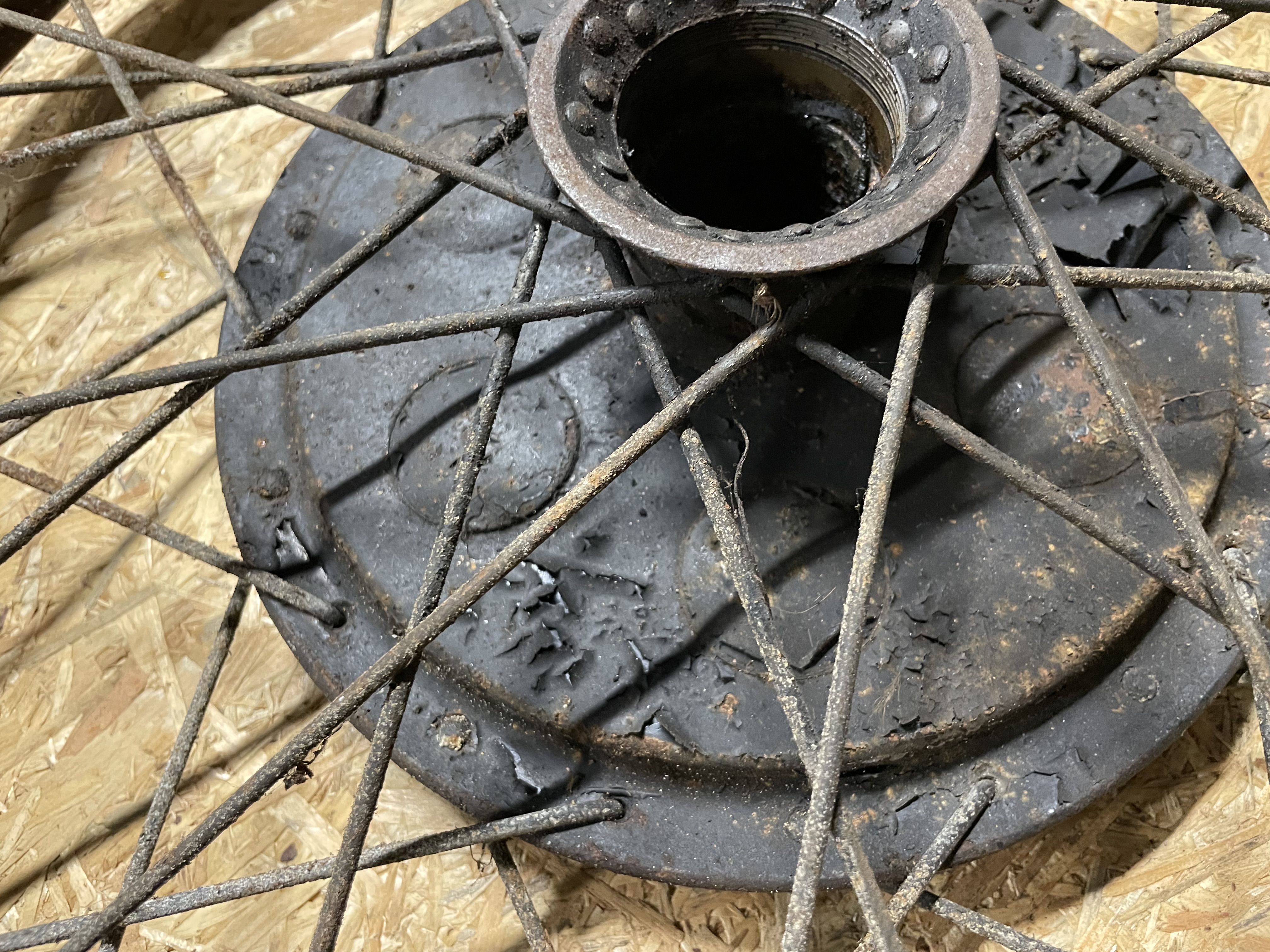 BSA goldstarwheel