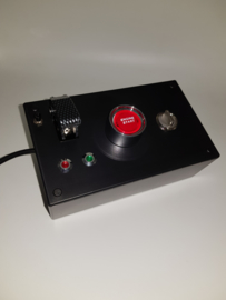 Usb Pc button box 4 functions back-lit red buttons with toggle combined with 2 led