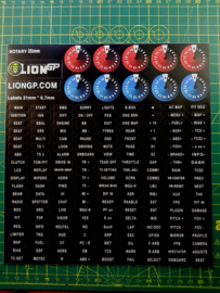 Standard Usb Button Box labels