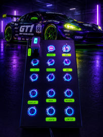 Ps5 Assetto Corsa Competizione usb button box 16 functions back-lit  BLUE also compatible with project cars 2 and F1 2022/23