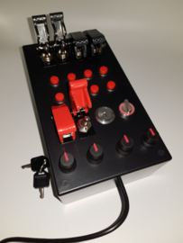 PC USB button Box 29 functions with spring return key for Truck Simulation and simracing