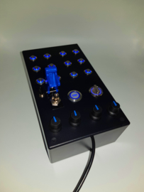 PC USB button Box 28 functions back lit Blue sim racing