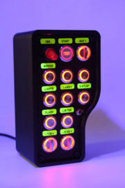 Xbox X Assetto Corsa Competizione usb button box 16 functions back-lit RED also compatible with project cars 2 and F1 2022/23