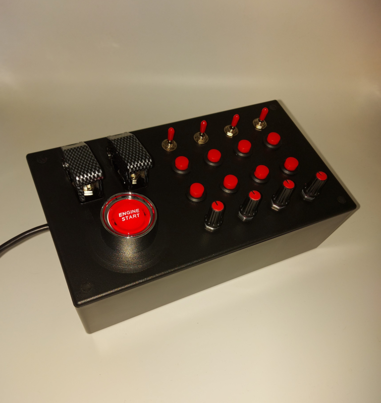 programmable big red button usb