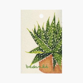 Cadeaulabel - Bedankt