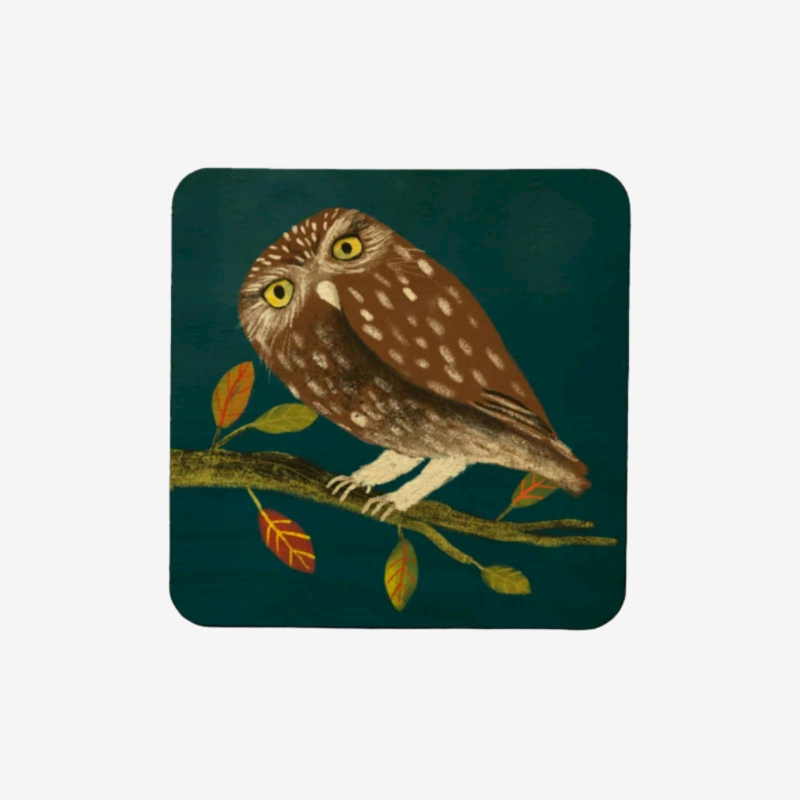 Houten paneel - Owl