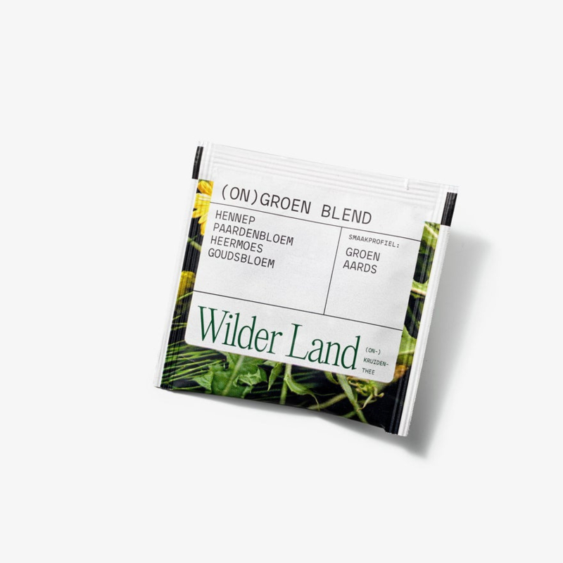 (On)Groen Blend | 20 theezakjes | Wilder land Thee
