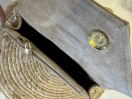 TAS VIVIAN - BEIGE SUEDE