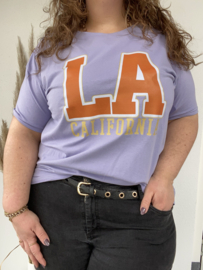 TSHIRT LA - LILA