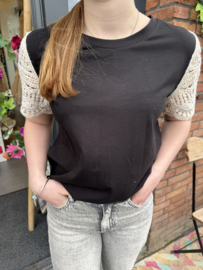 TSHIRT RIANNE - ZWART