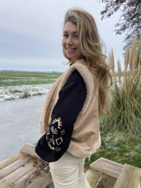 GILET MILOU - CAMEL