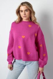 TRUI MET HARTJES- ROZE