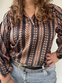 BLOUSE MARILOU - CAMEL