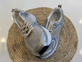 Sneakers goud/zilver