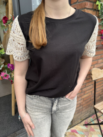 TSHIRT RIANNE - ZWART