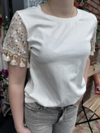 TSHIRT ANNE - WIT