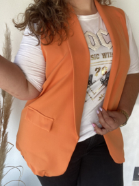 GILET LONG - ORANJE