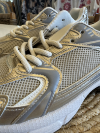 Sneakers goud/zilver