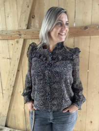 BLOUSE JULIA - ZWART