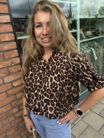 LEOPARD BLOUSE