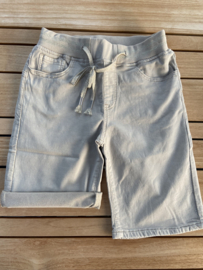 SHORT MET ELASTIEKEN BAND - BEIGE