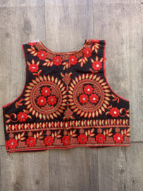 BOHO GILET DOS