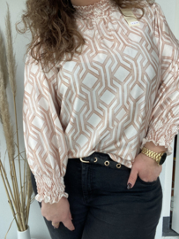 BLOUSE CAROLA - BEIGE