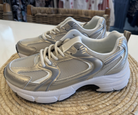 Sneakers goud/zilver