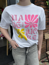 TSHIRT MADE FOR MORE - WIT