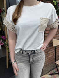 TSHIRT THAMARA - WIT