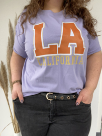 TSHIRT LA - LILA