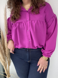 BLOUSE PLUMP - MAGENTA